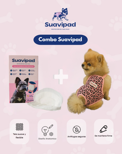 Combo Suavipad Pañal + Pads/Toallas Higiénicas