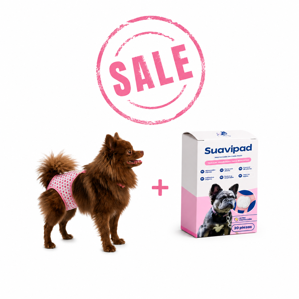 Combo Suavipad Pañal + Pads/Toallas Higiénicas