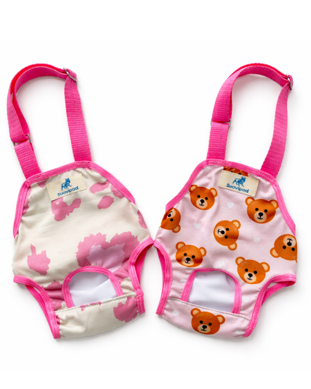 Pañal para perra reutilizable y ajustable