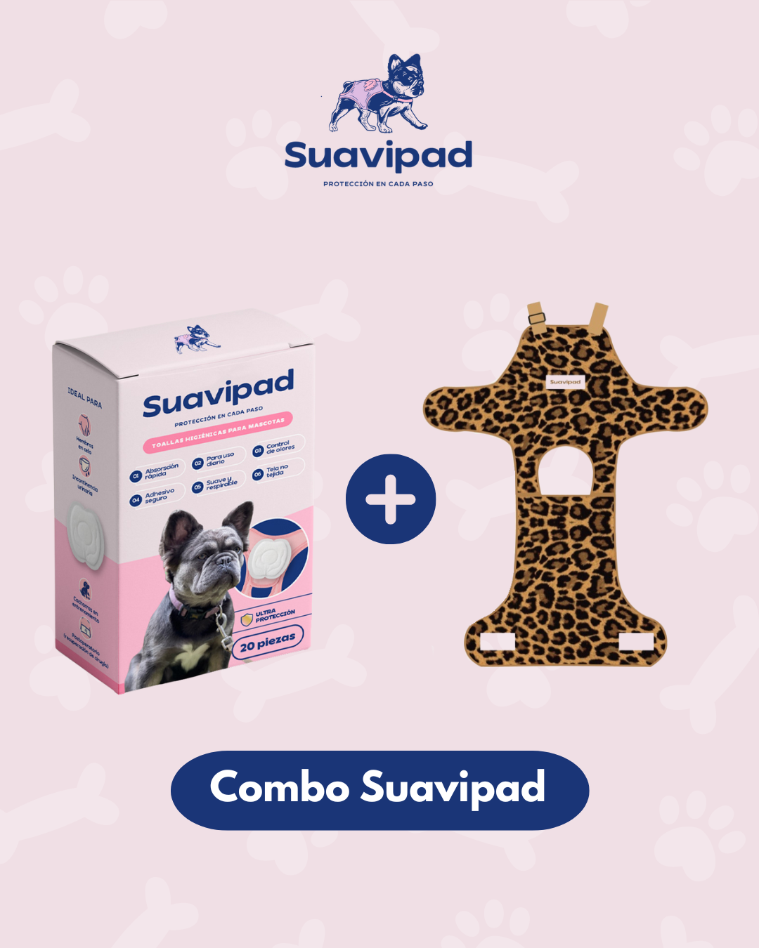 Combo Suavipad Pañal + Pads/Toallas Higiénicas