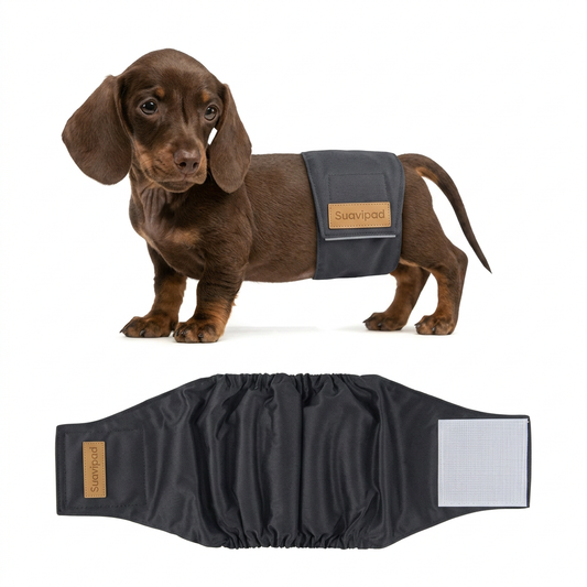 Pañal para PERRO reutilizable y ajustable